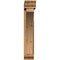 Ekena Millwork Thorton Traditional Rough Sawn Bracket w/ Offset Brace, Western Red Cedar, 6"W x 26"D x 34"H BKT0604X26X34THR01RWR - alternate 2